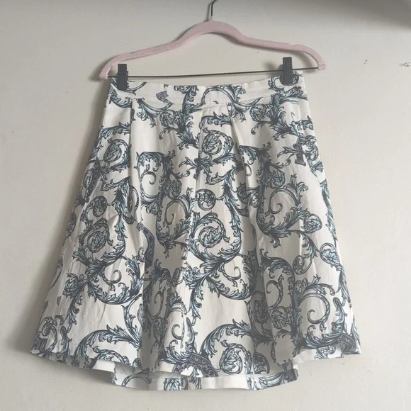 Pierre Cardin Box Pleat A-Line Skirt - Picture 4 of 11